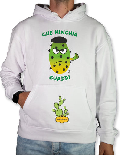 Felpa Unisex con cappuccio – CHE MINCHIA GUADDI Ficudinia