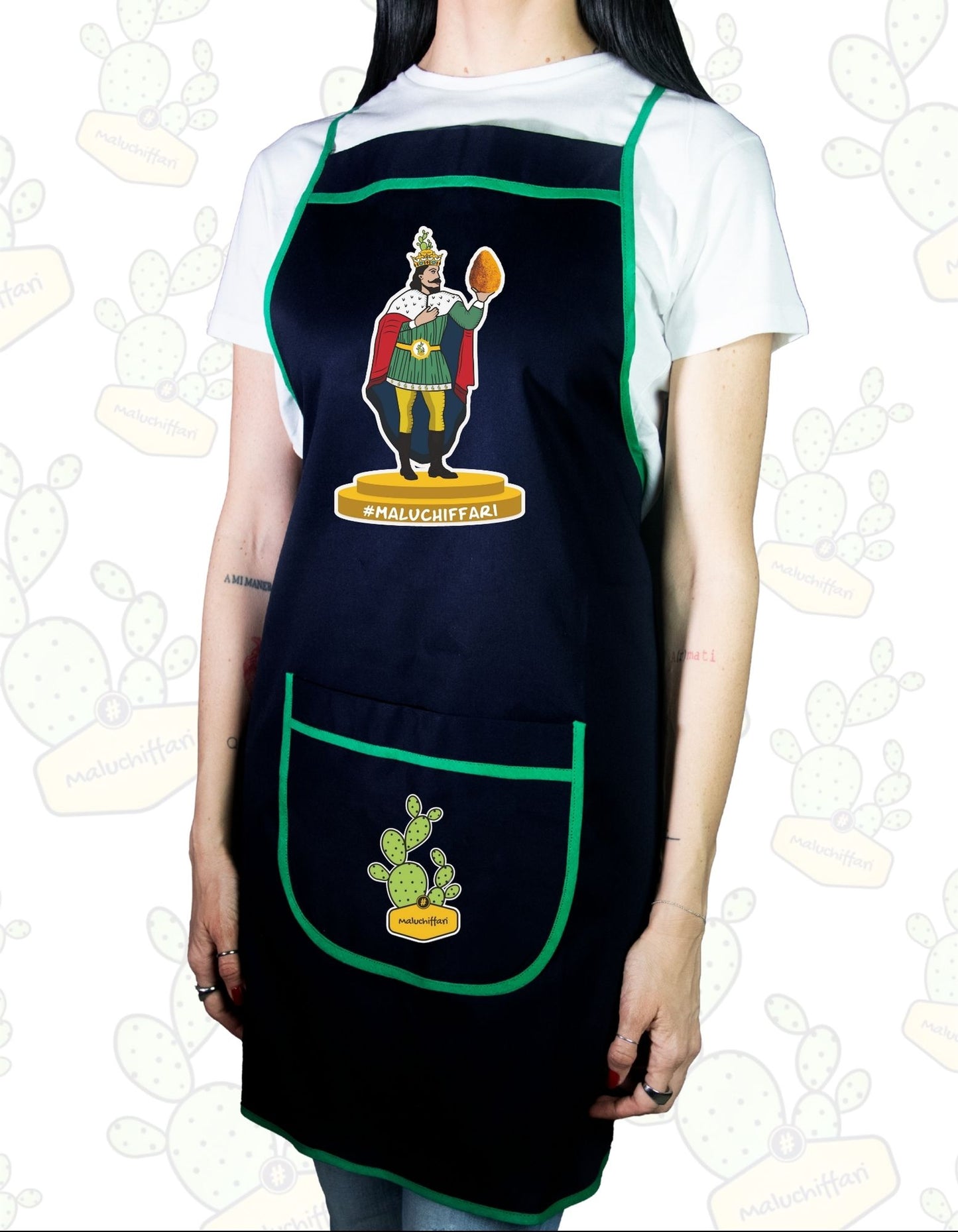 Grembiule da Cucina - U' RE Arancuno , podio