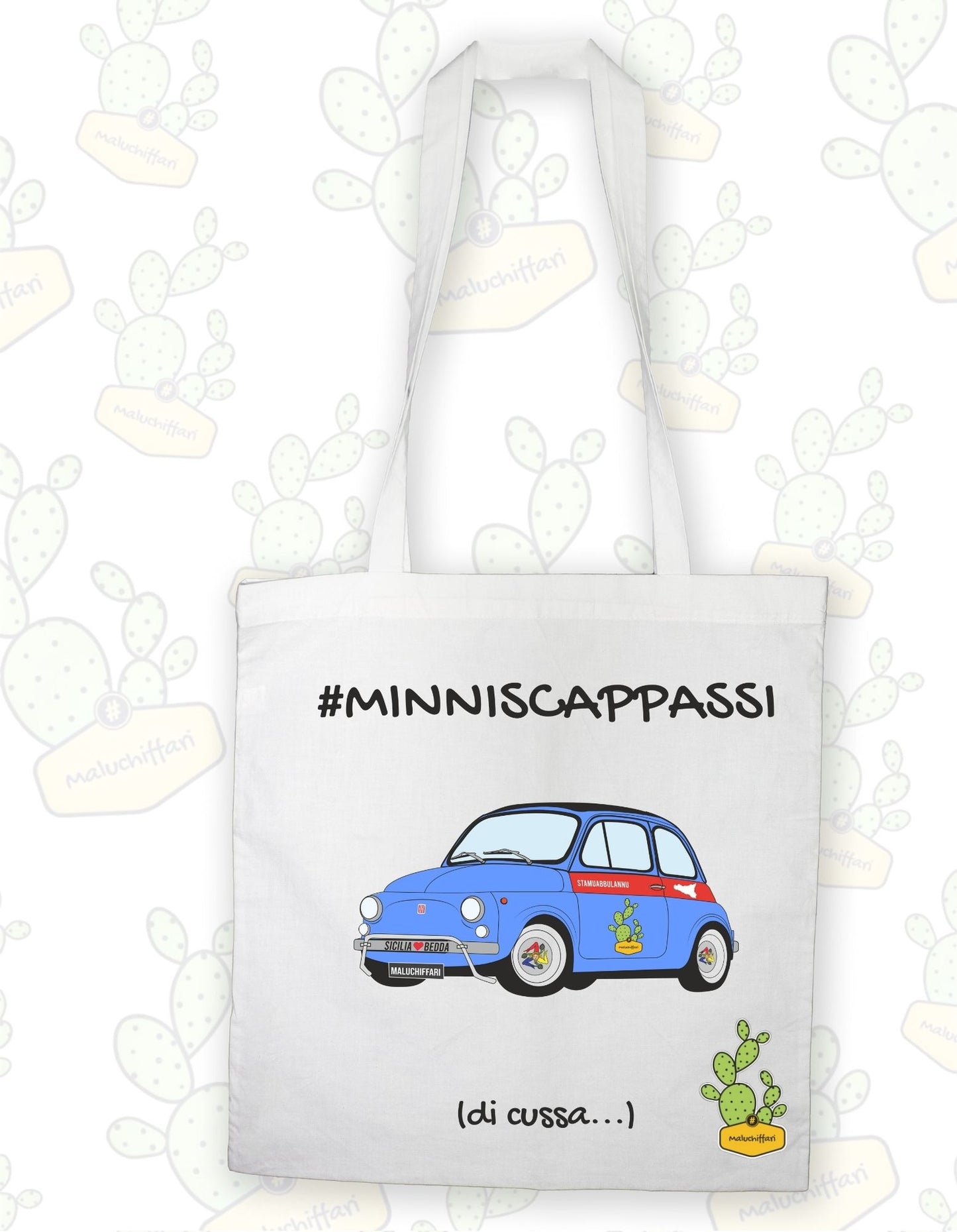 Shopping Bag - MINNISCAPPASSI ,500BLU