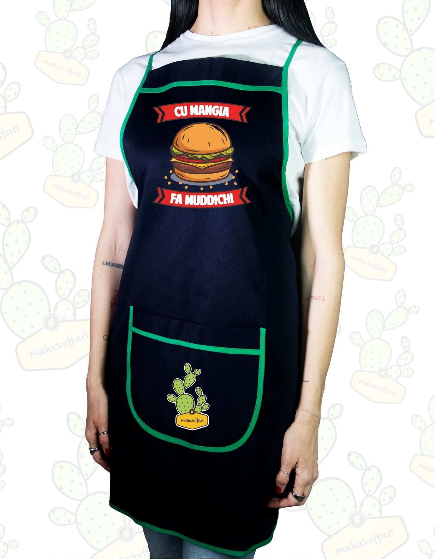Grembiule da Cucina  - CU MANGIA FA MUDDICHI