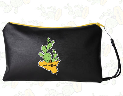 Pochette in ECOPELLE – LOGO_SICILIA