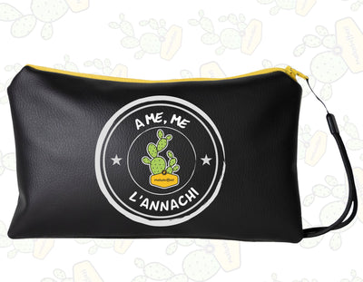 Pochette in ECOPELLE – A ME , ME L'ANNACHI TIMBRO