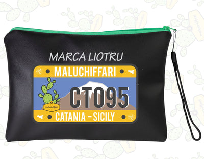 Pochette in ECOPELLE - MARCA LIOTRU TARGA CT095