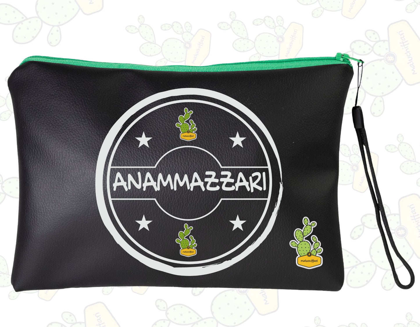 Pochette in ECOPELLE – ANAMMZZARI TIMBRO