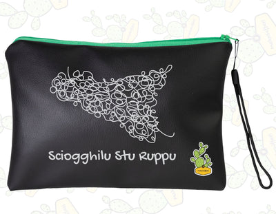 Pochette in ECOPELLE – SCIOGGHILU STU RUPPU