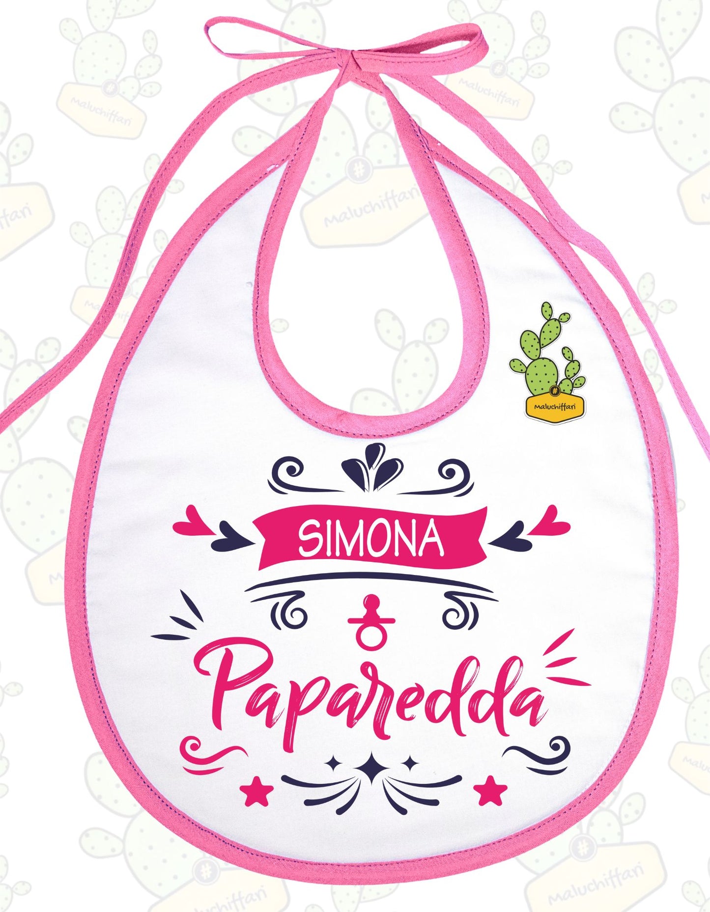 Bavaglino Bimba – GIULIA PAPAREDDA (in corsivo)