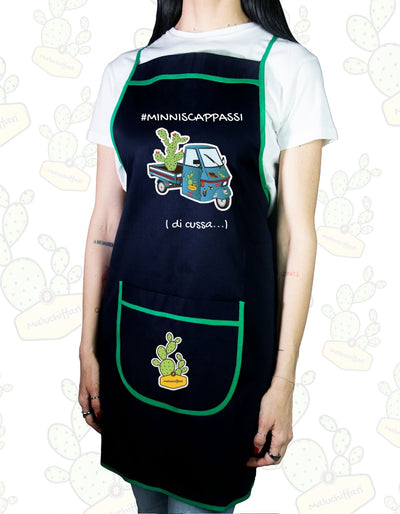 Grembiule da Cucina  – #MINNISCAPPASSI (di cussa...) Ca Lapa