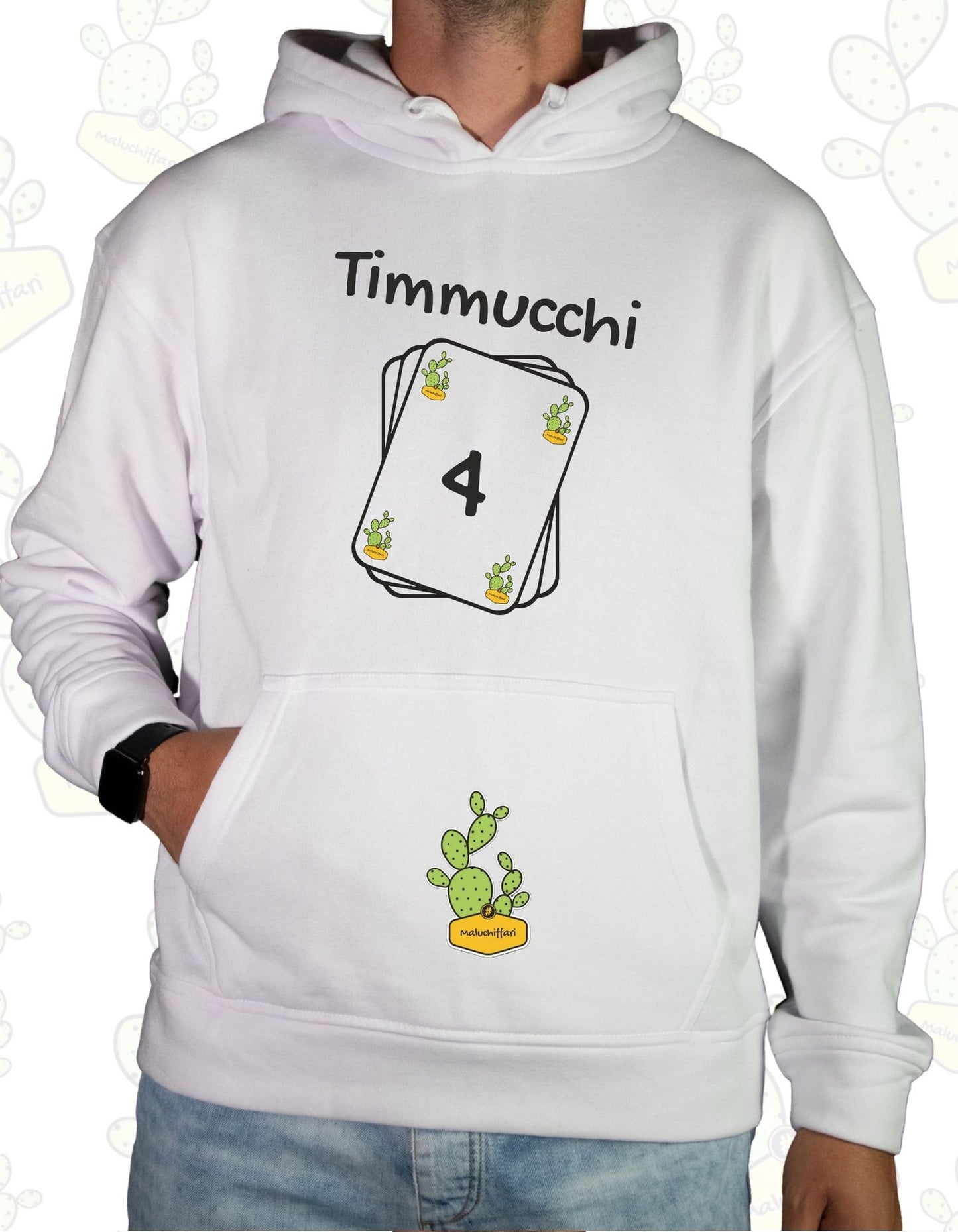 Felpa Unisex con cappuccio  – Timmucchi4