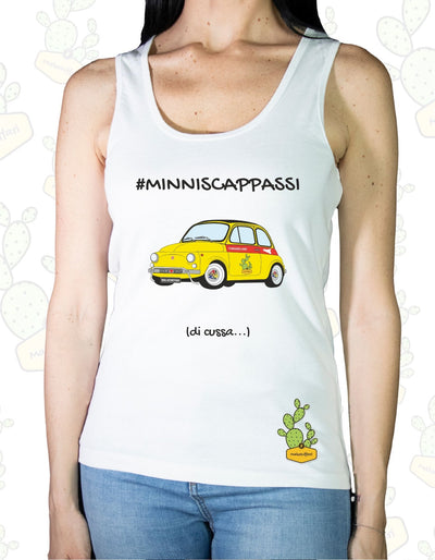 Canotta Donna - MINNISCAPPASSI 500 GIALLA