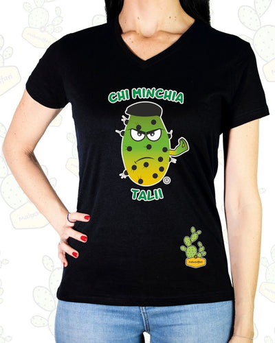 T-shirt Donna – CHI MINCHIA TALII Ficudinia