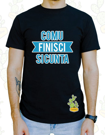 T-shirt Uomo – COMU FINISCI SI CUNTA