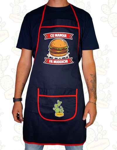 Grembiule da Cucina  - CU MANGIA FA MUDDICHI