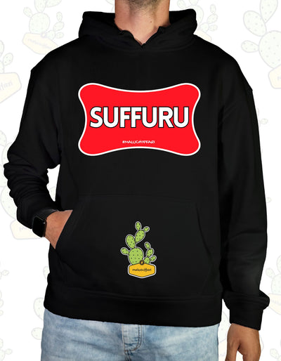 Felpa Unisex con cappuccio – SUFFURU (rds)