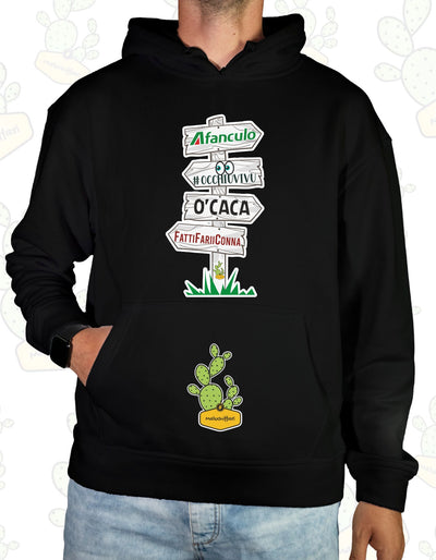 Felpa Unisex con cappuccio –4FRECCE