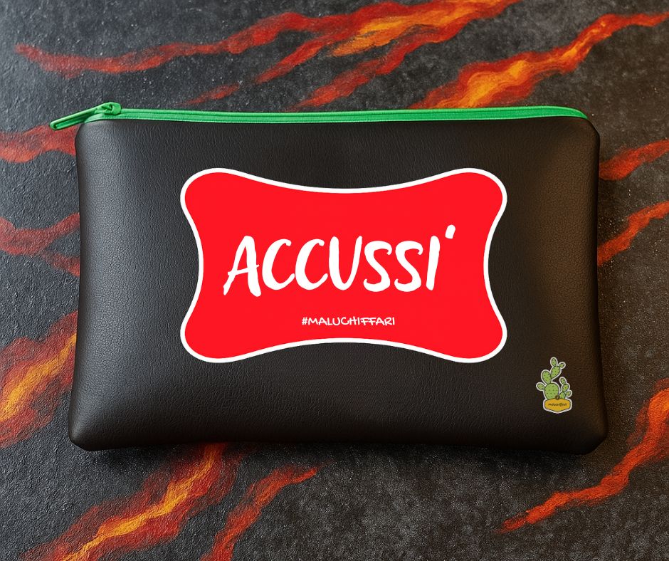 Pochette in ECOPELLE– ACCUSSì (rds)