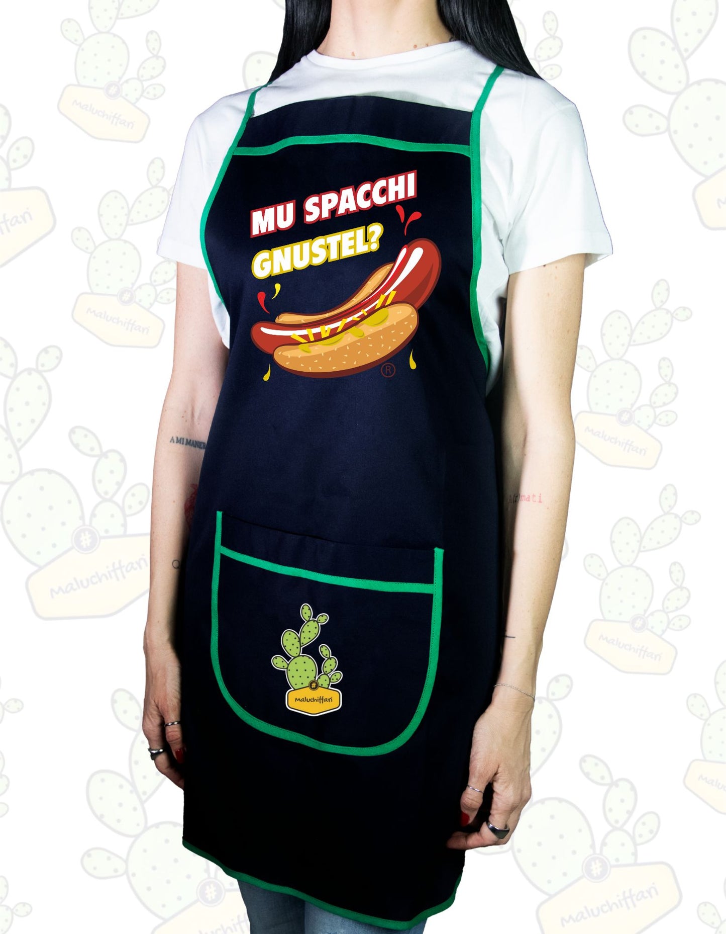 Grembiule da Cucina- MU SPACCHI GNUSTEL