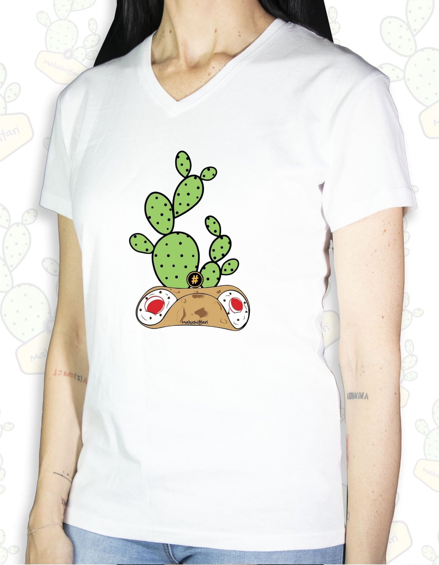 T-shirt Donna – LOGO_CANNOLO