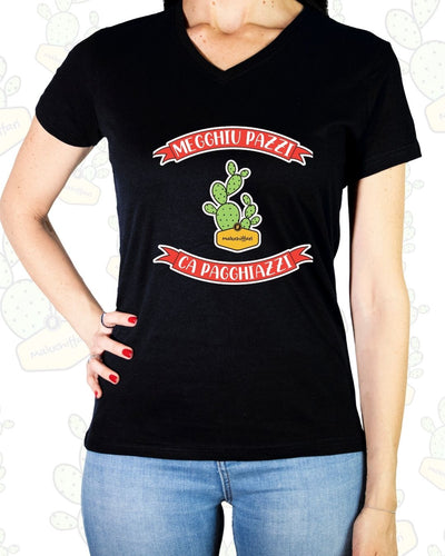 T-shirt Donna – MEGGHIU PAZZI Cà PAGGHIAZZI