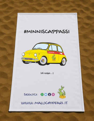 Telo Mare Maluchiffari – #MINNISCAPPASSI (500 GIALLA)