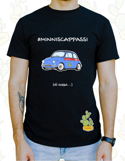 T-shirt Uomo – MINNISCAPPASSI.. di cussa (500BLU)
