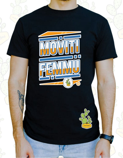 T-shirt Uomo – MOVITI FEMMU (arancio)