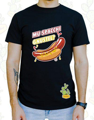 T-shirt Uomo – MU SPACCHI GNUSTEL? -