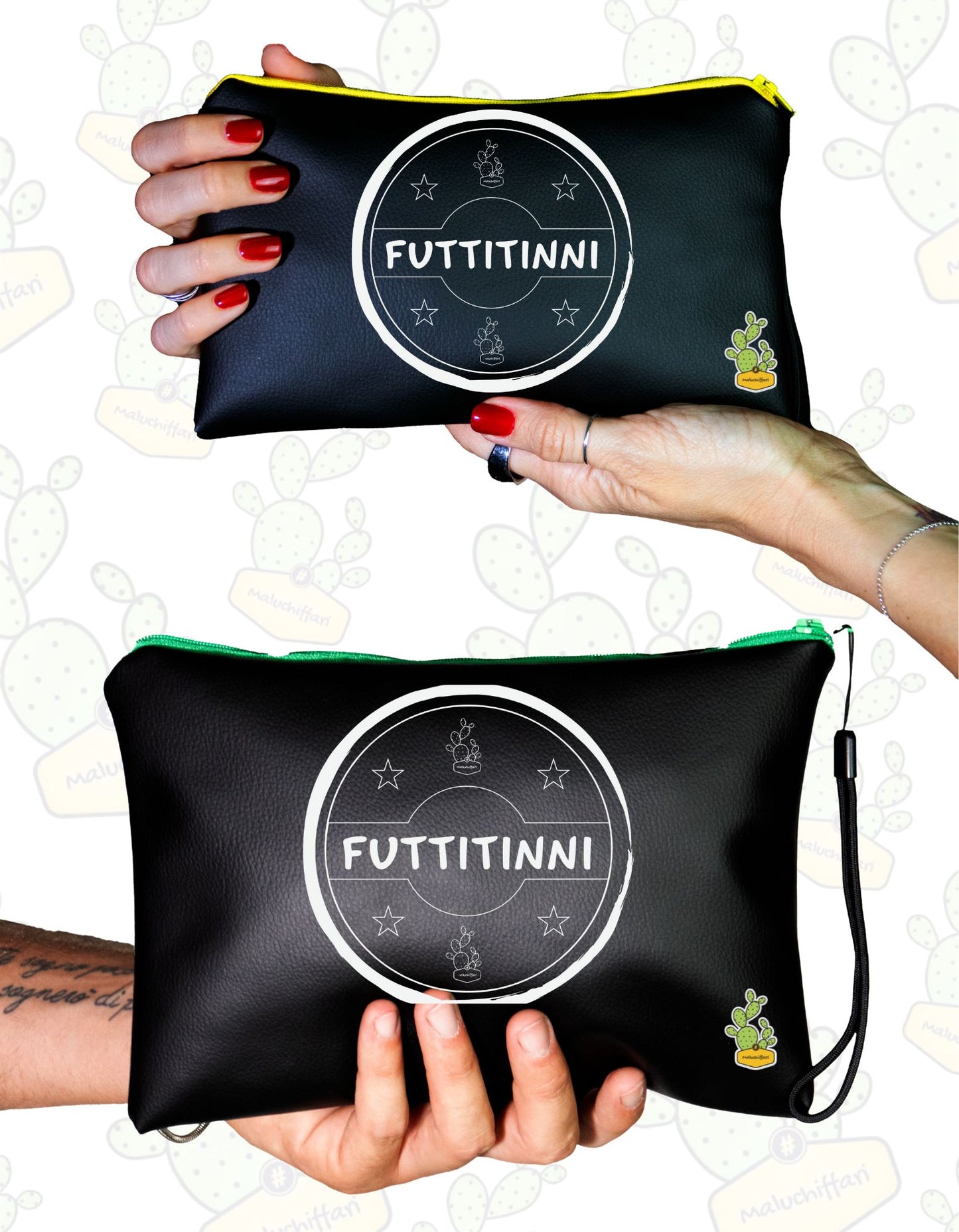 Pochette in ECOPELLE – FUTTITINNI TIMBRO