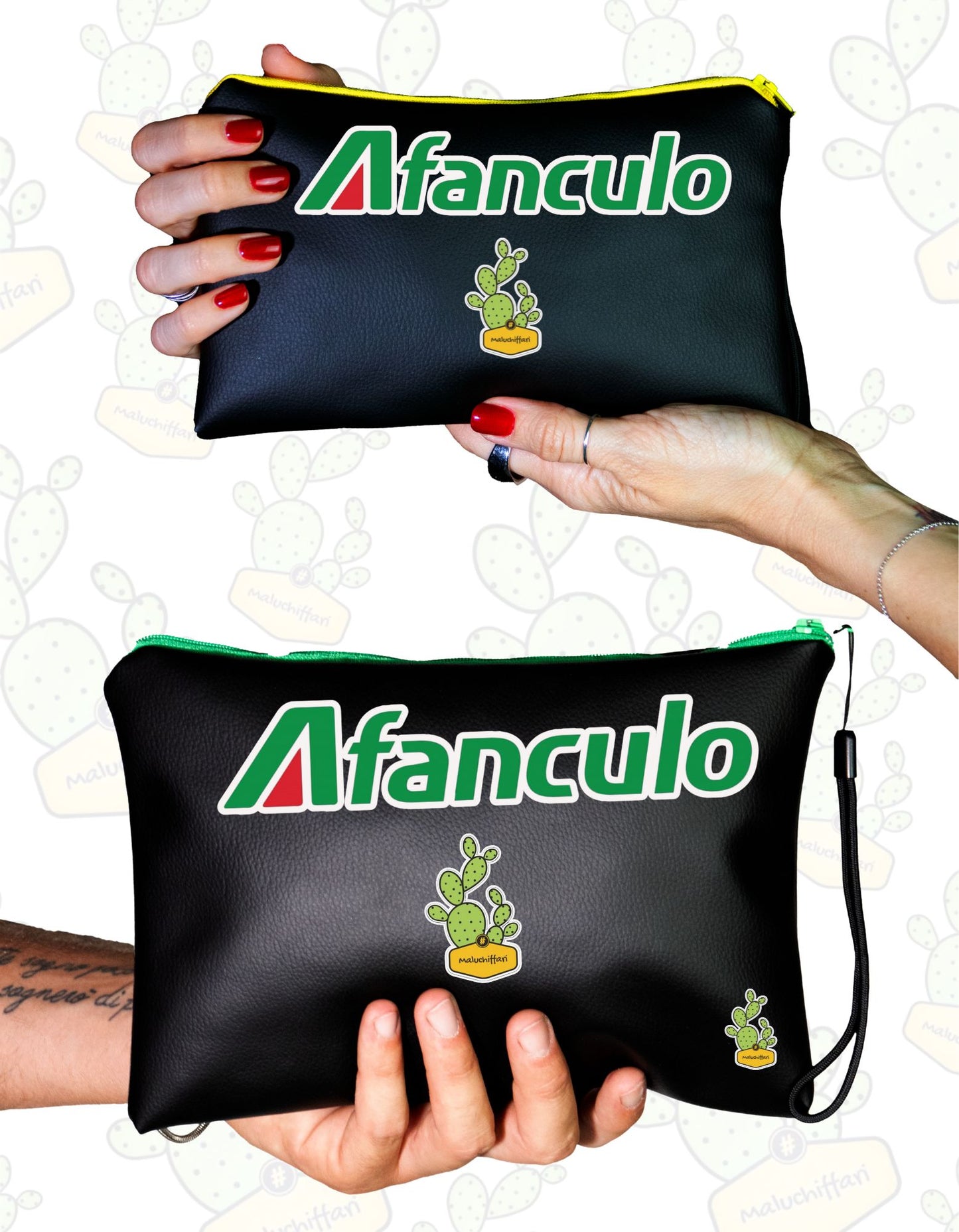 Pochette in ECOPELLE – AFANCULO