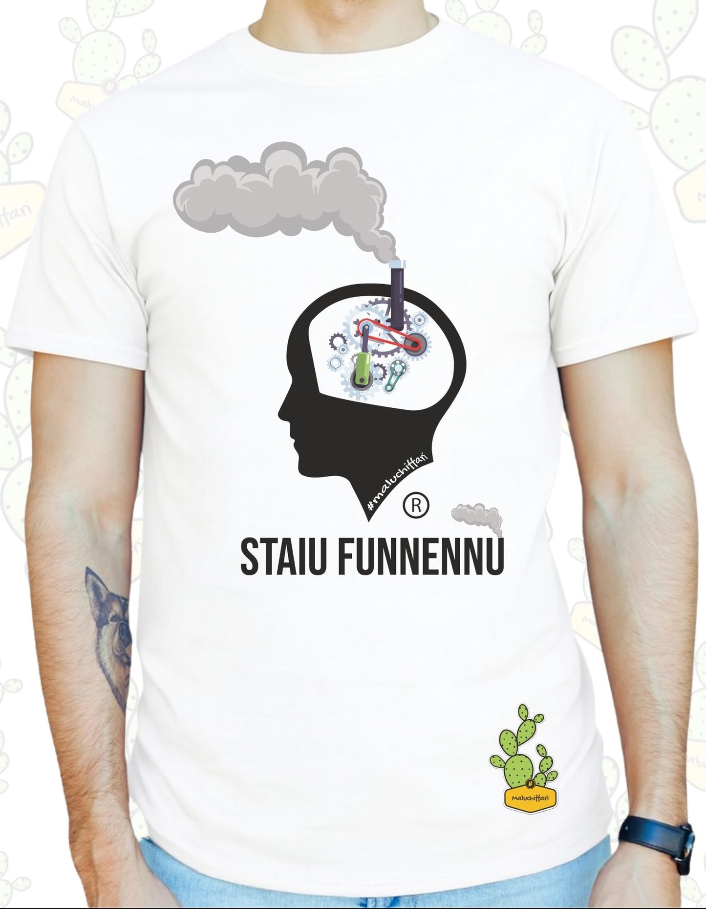 T-shirt Uomo – STAIU FUNNENNU