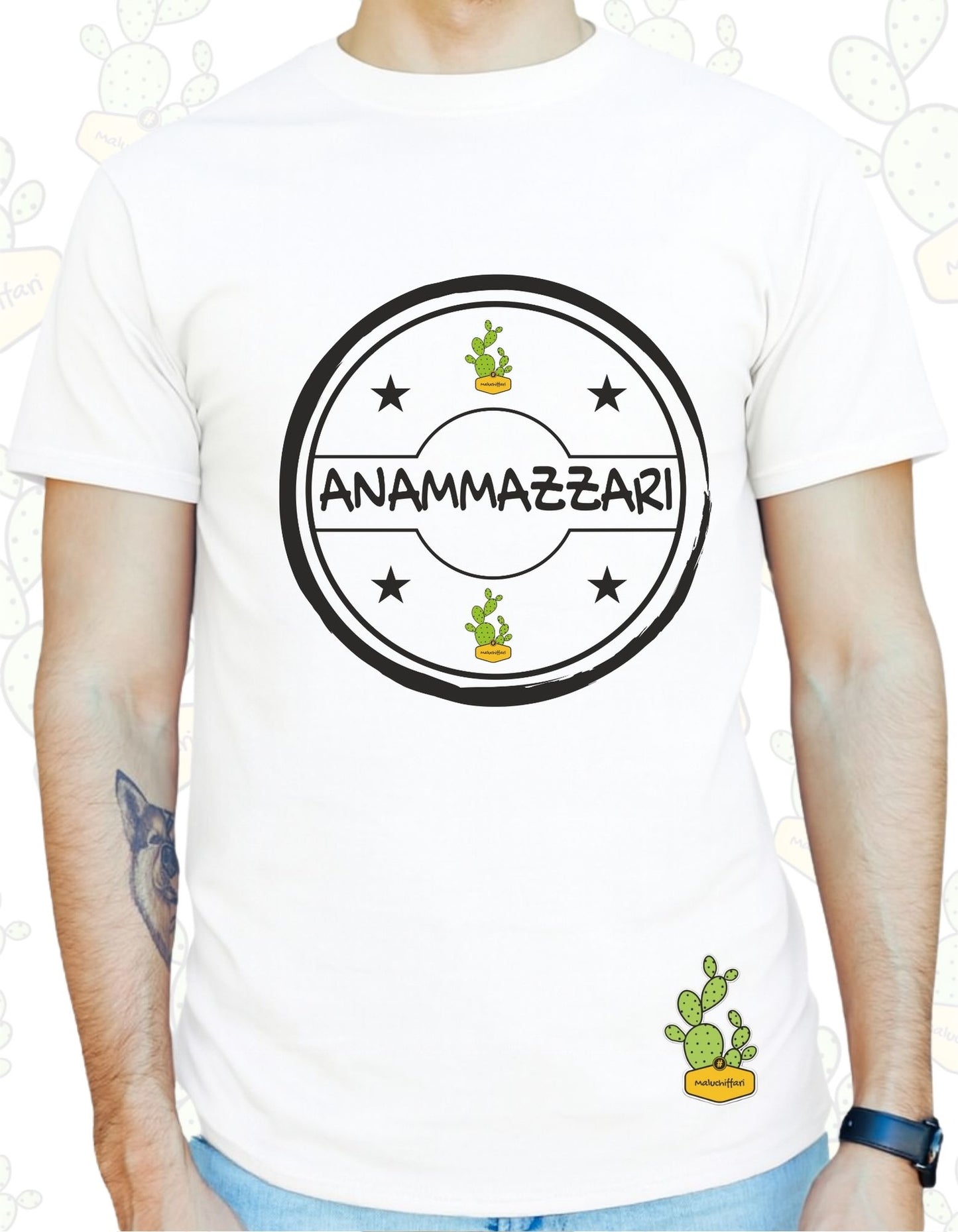 T-shirt Uomo – ANAMMAZZARI TIMBRO