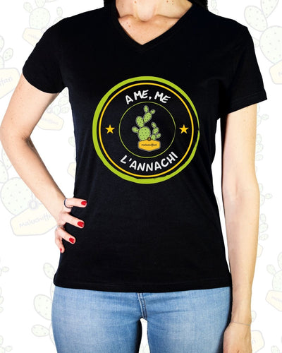 T-shirt Donna – A ME,ME L'ANNACHI TIMBRO LOGO 2.0