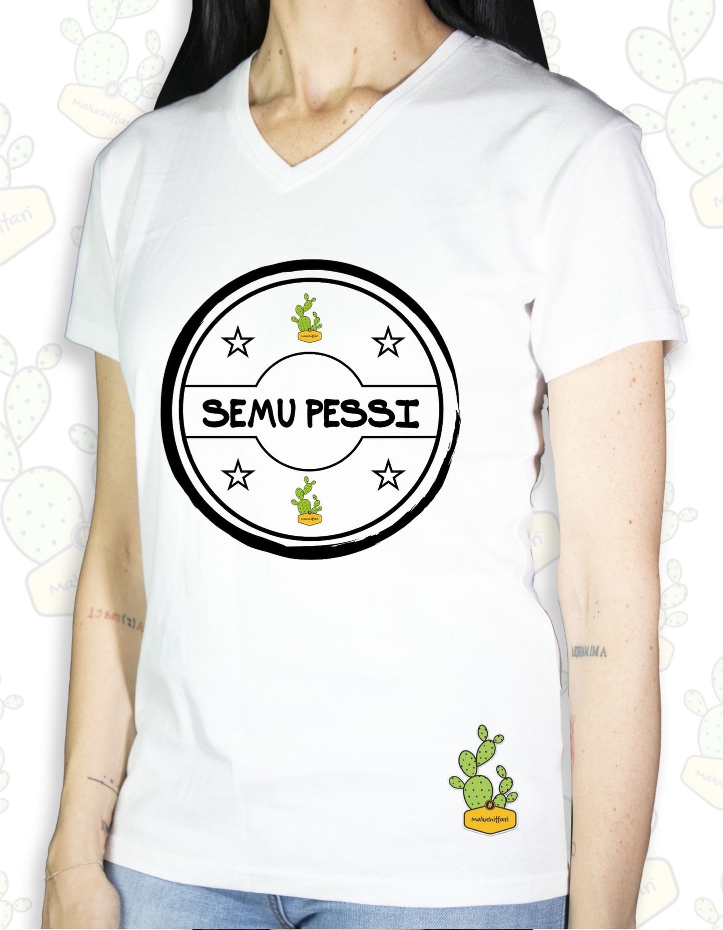 T-shirt Donna – SEMU PESSI TIMBRO