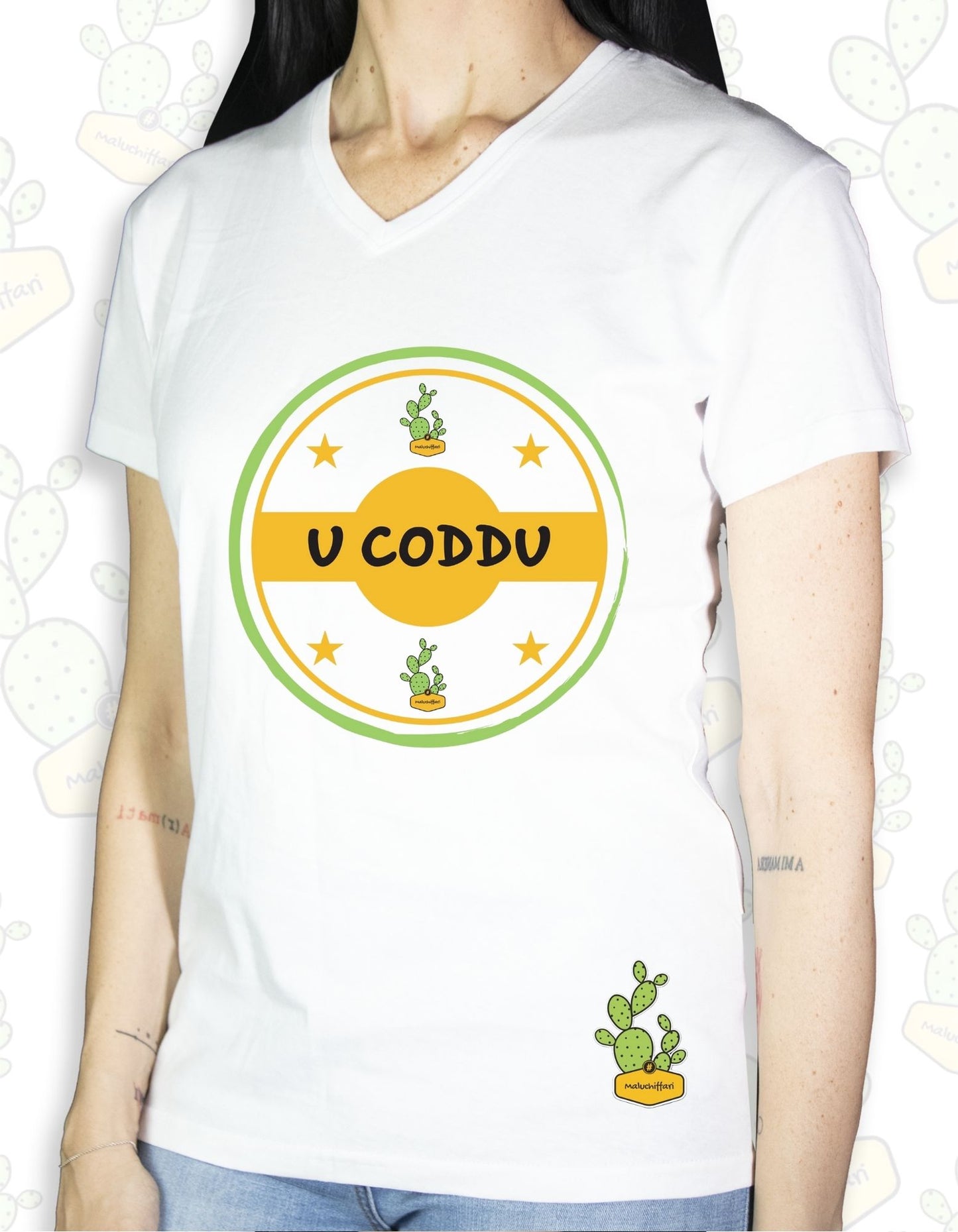 T-shirt Donna – U CODDU TIMBRO 2.0