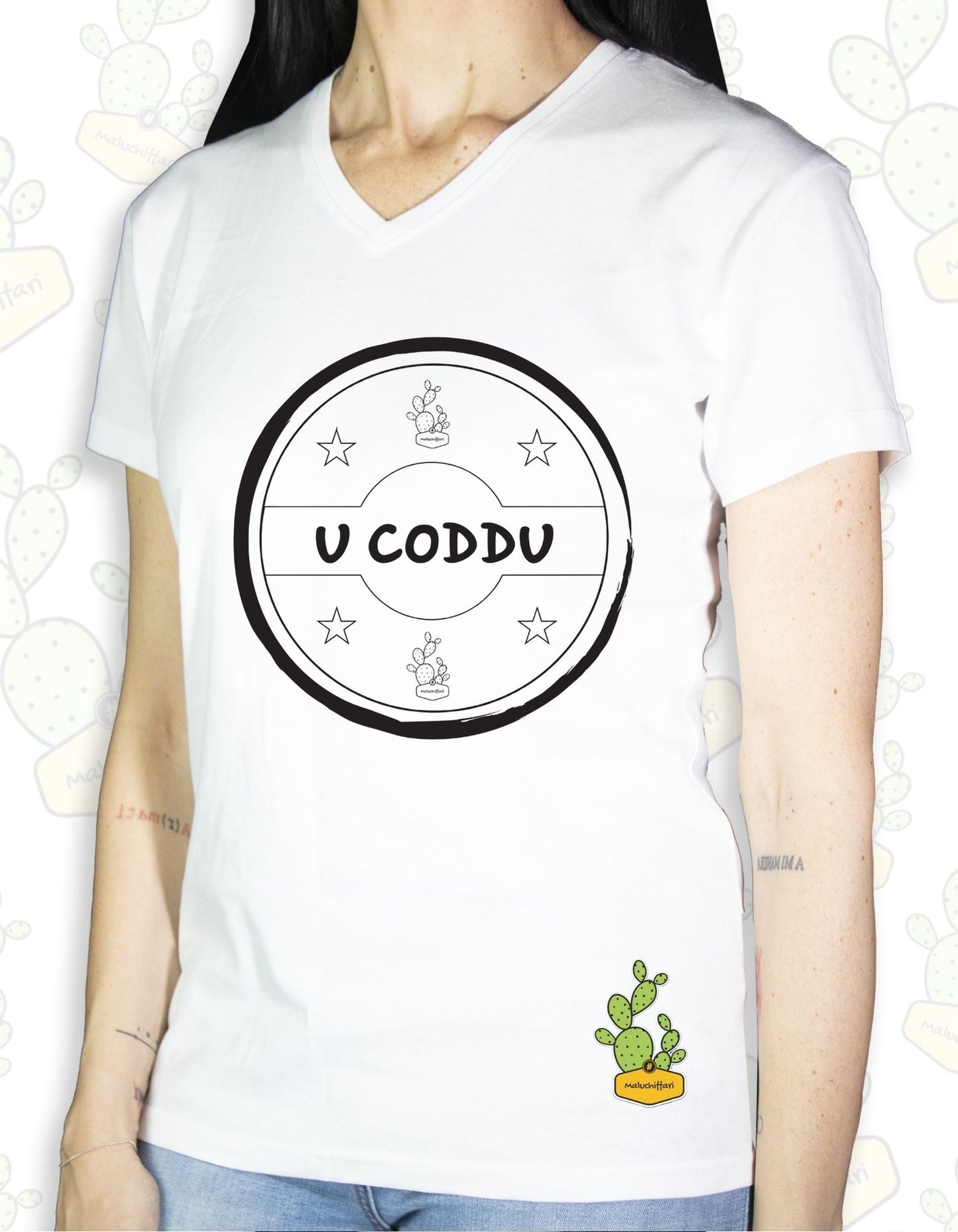 T-shirt Donna – U CODDU TIMBRO 1.0