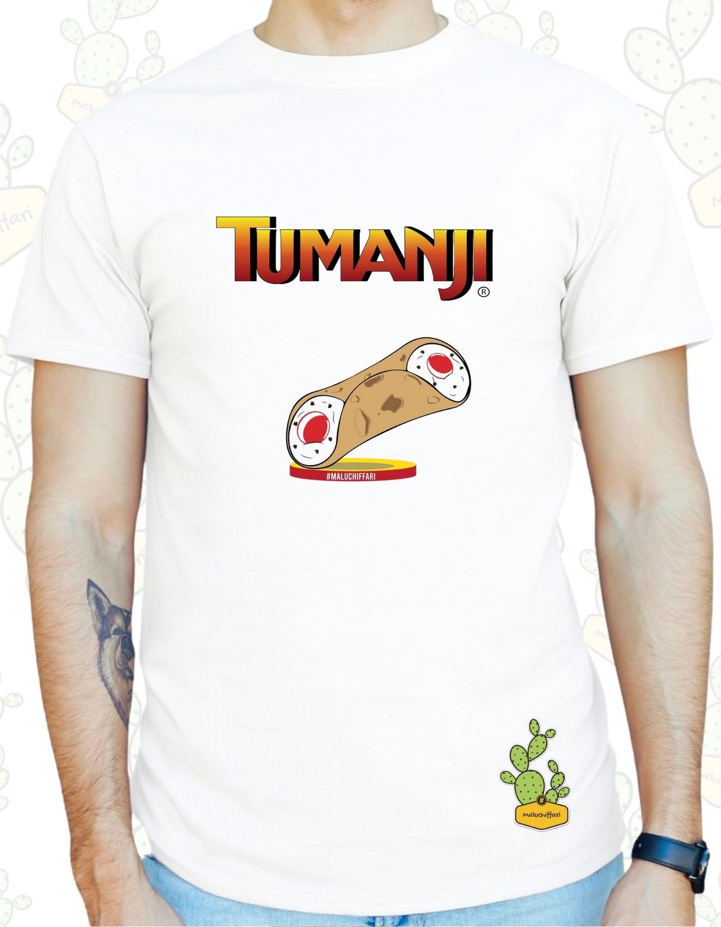 T-shirt Uomo – TUMANJI U' cannolo