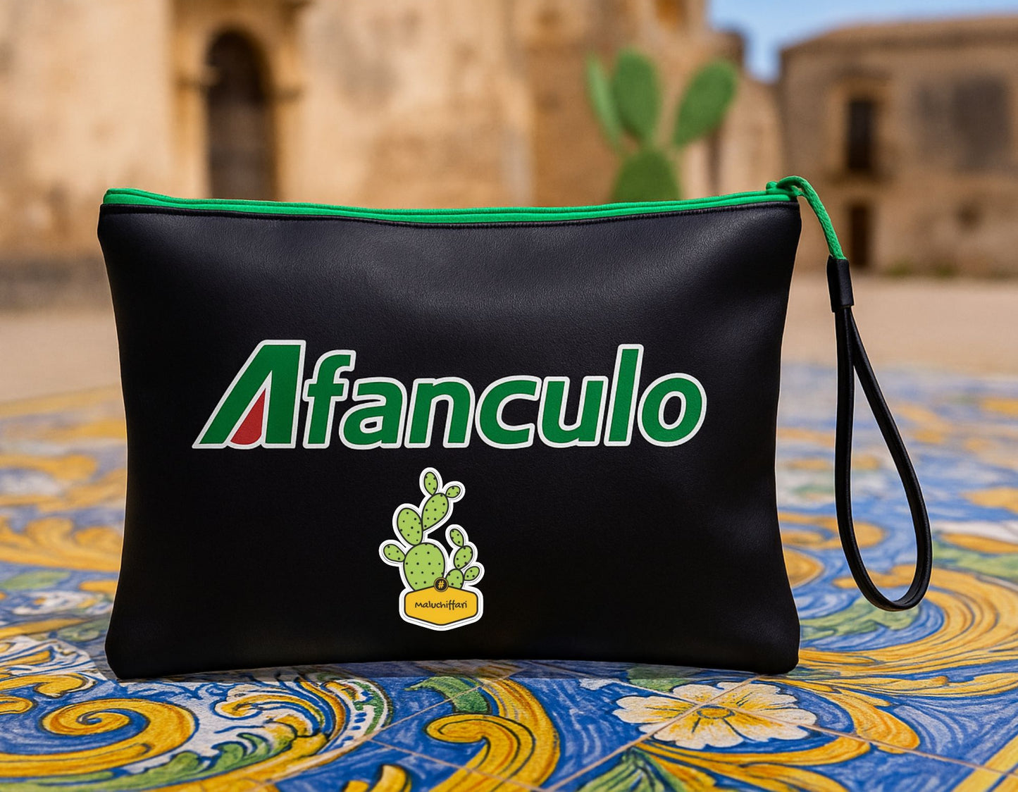 Pochette in ECOPELLE – AFANCULO