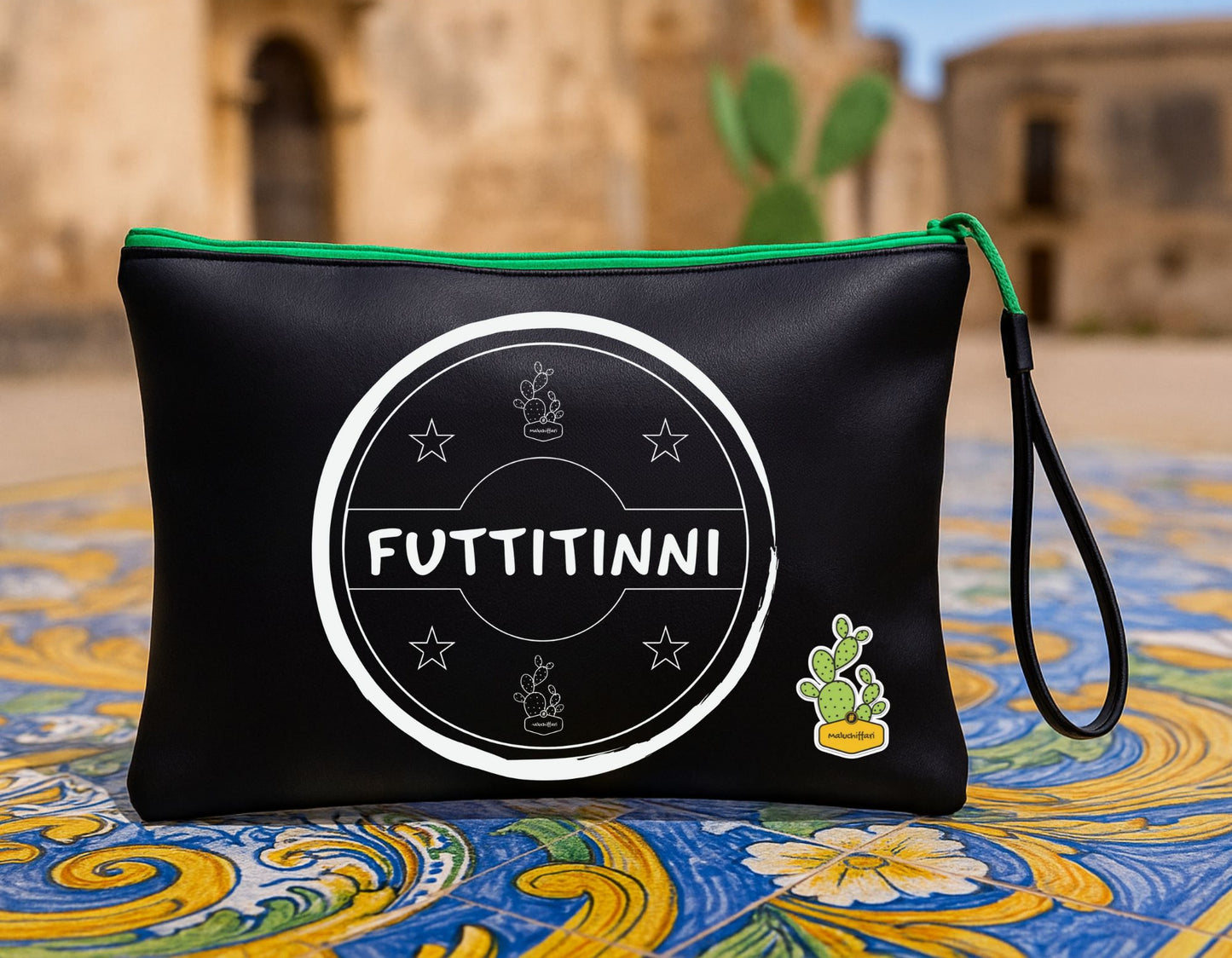 Pochette in ECOPELLE – FUTTITINNI TIMBRO