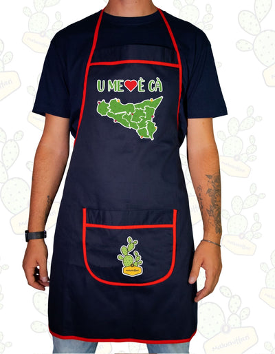 Grembiule da Cucina – U' ME CORI è CA SICILIA FICUDINIA