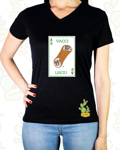 T-shirt Donna – VACCI LISCIU