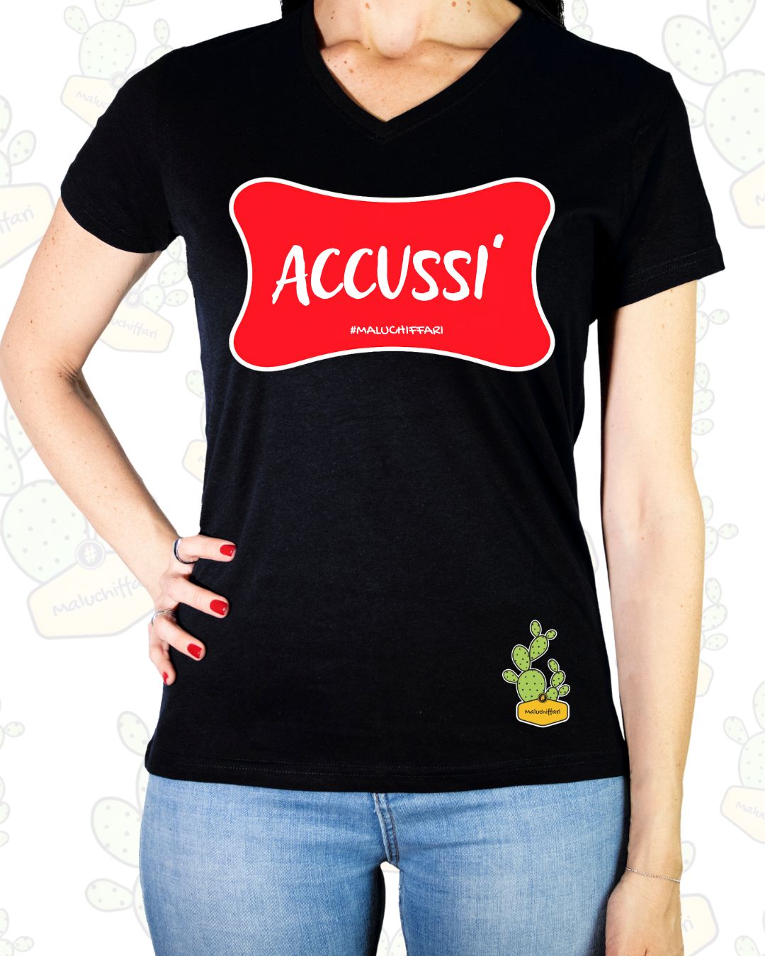 T-shirt Donna –ACCUSSì rds