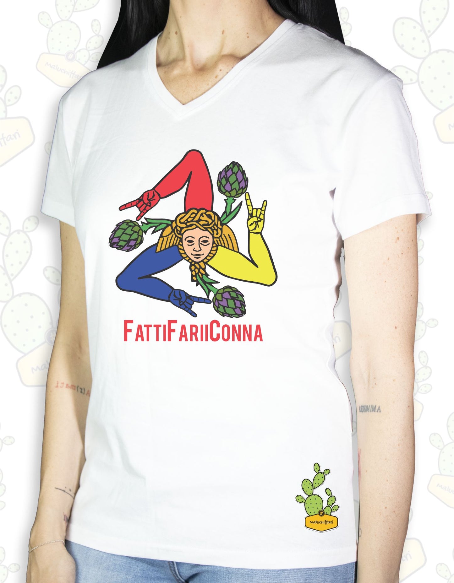 T-shirt Donna – FATTIFARIìCONNA 2.0
