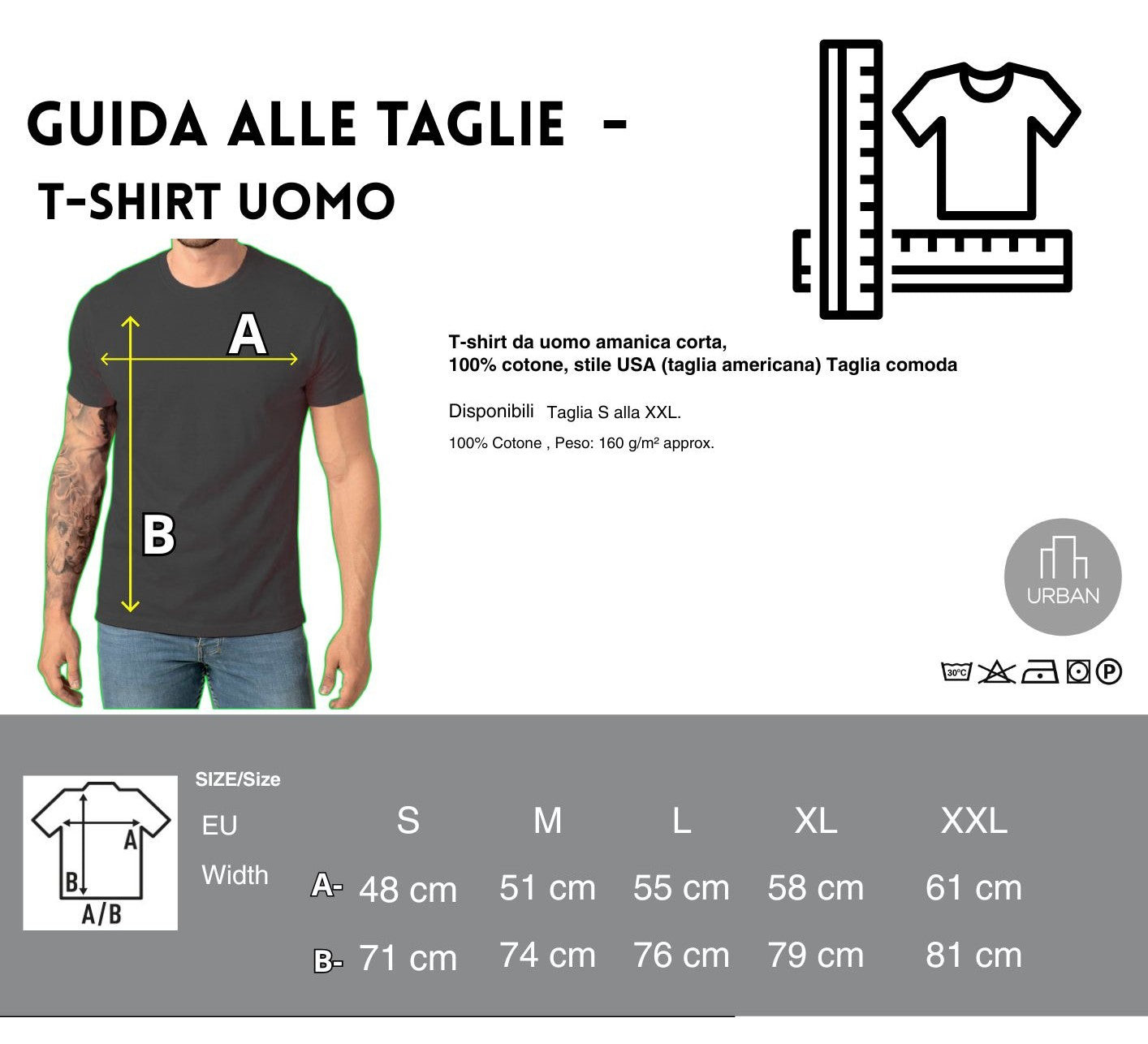 T-shirt Uomo – CHIU LONGA è A PINSATA , CHIU GROSSA è A MINCHIATA