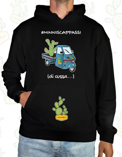 Felpa Unisex con cappuccio – MINISCAPPASSI di cussa LAPA BLU 1.0