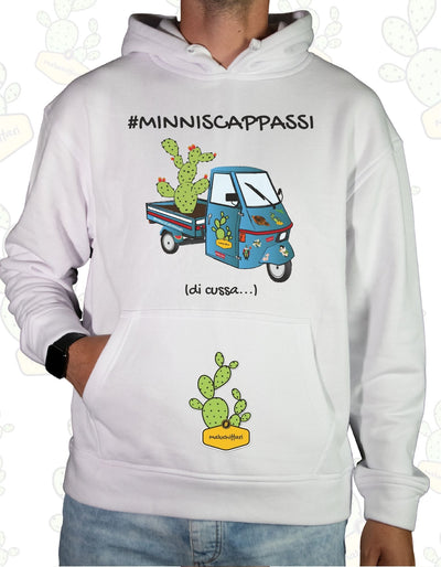 Felpa Unisex con cappuccio – MINISCAPPASSI di cussa LAPA BLU 1.0