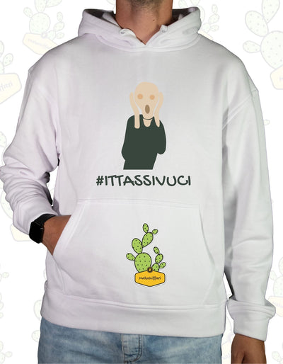 Felpa Unisex con cappuccio – ITTASSIVUCI Urlo