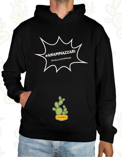 Felpa Unisex con cappuccio – ANAMMAZZARI  NUVOLA