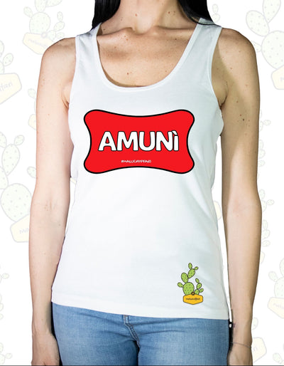 Canotta Donna -  AMUNI' RDS- A' CANUTTERA