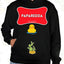 Felpa con cappuccio Maluchiffari – BEDDA PAPAREDDA PAP rds - Unisex