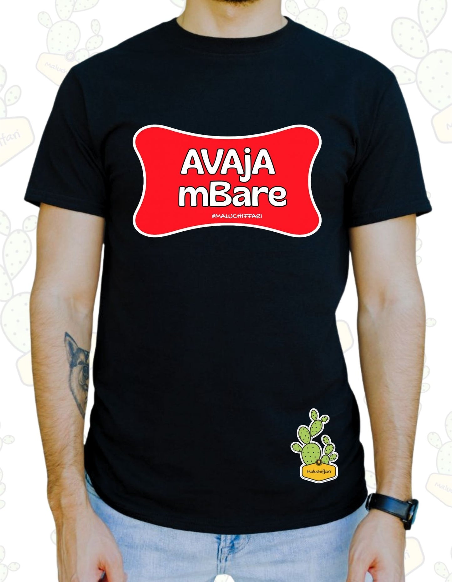 T-shirt Uomo – Avaja mBare rds