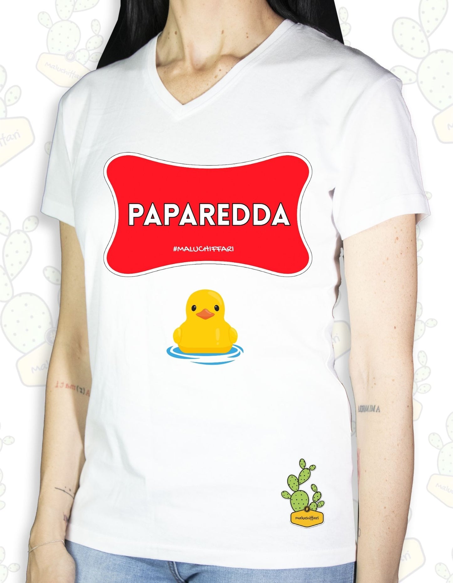 T-shirt Donna – PAPAREDDA PAPERA 1.0 rds